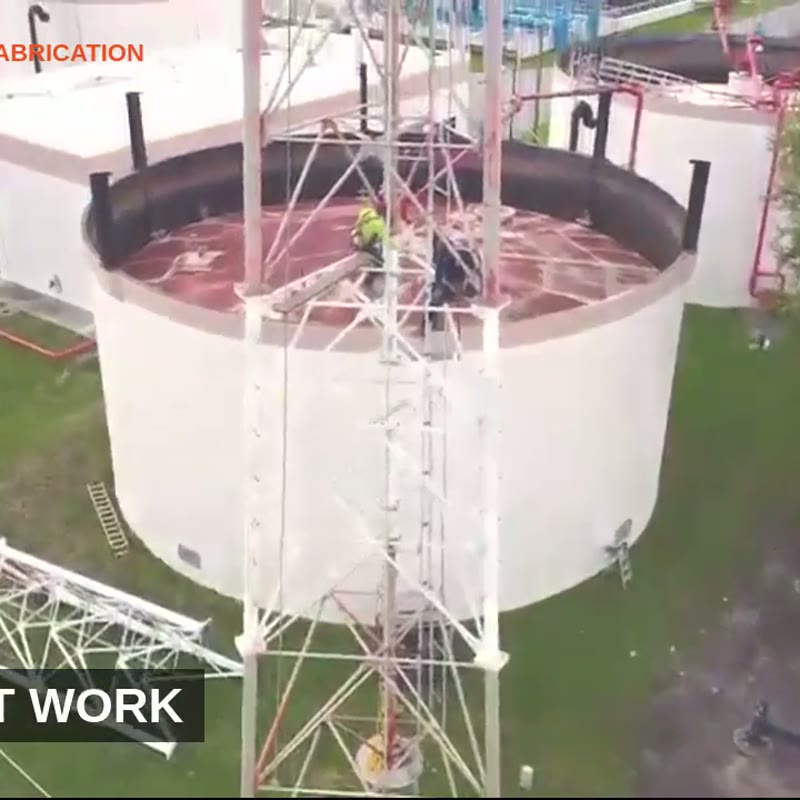 Elevated Water Tower Demolition — photo 2