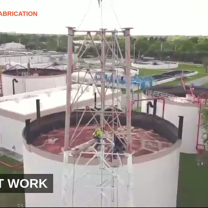 Elevated Water Tower Demolition — photo 3